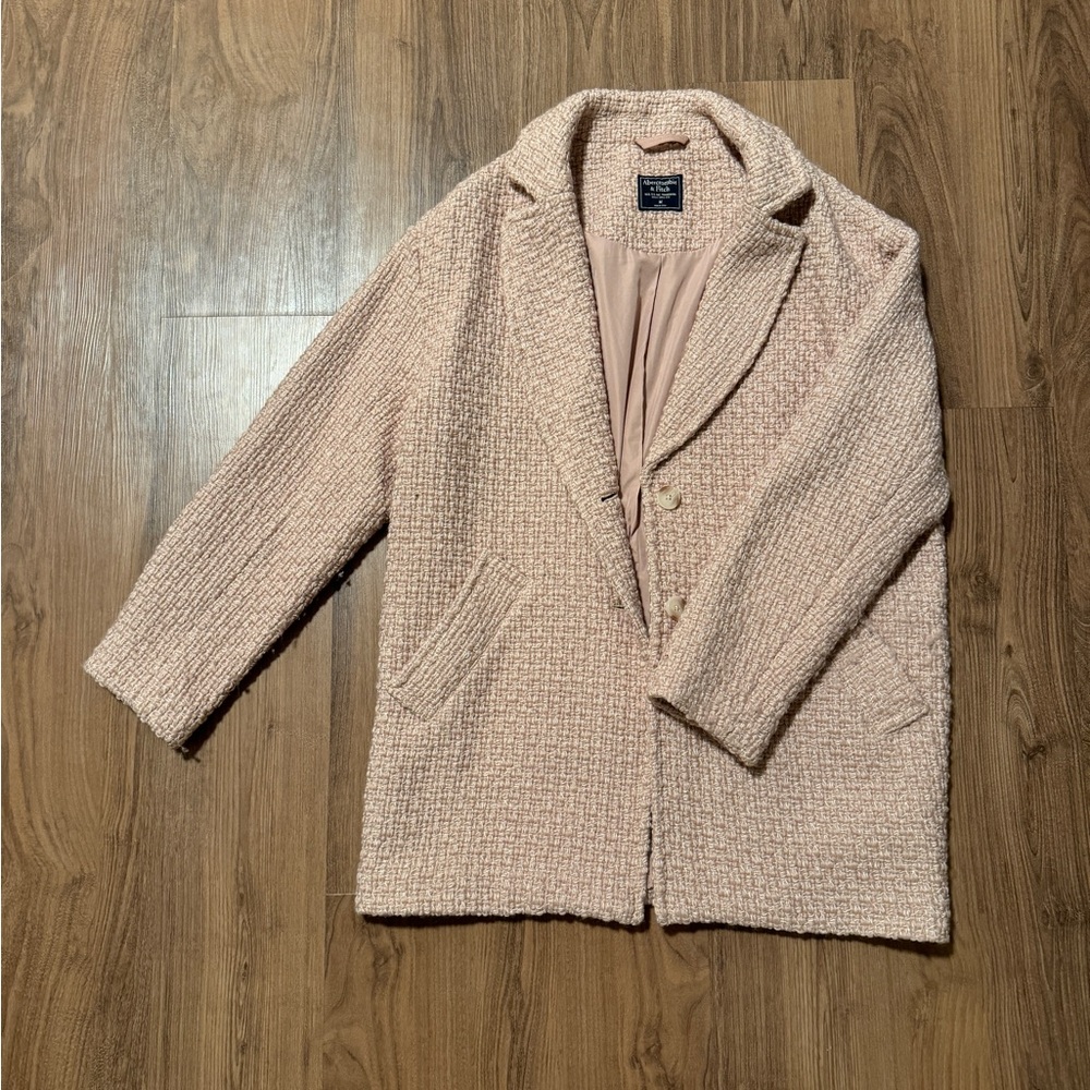 Abercrombie & Fitch Light Pink Coat